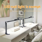 M21X 35W Beauty Tattoo Eyebrow Eyelash Nail Art Lighting Lamp with Phone Stand, US Plug, UK Plug, EU Plug, AU Plug