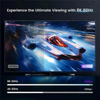 Q8Q3-3 Gaming Home Theater HDMI 2.1 Switch 3x1 8K 4K 120Hz HDR Audio Video Synchronizer