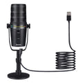 JMARY MC-PW12 360 Degree Rotating USB Desktop Microphone, MC-PW12
