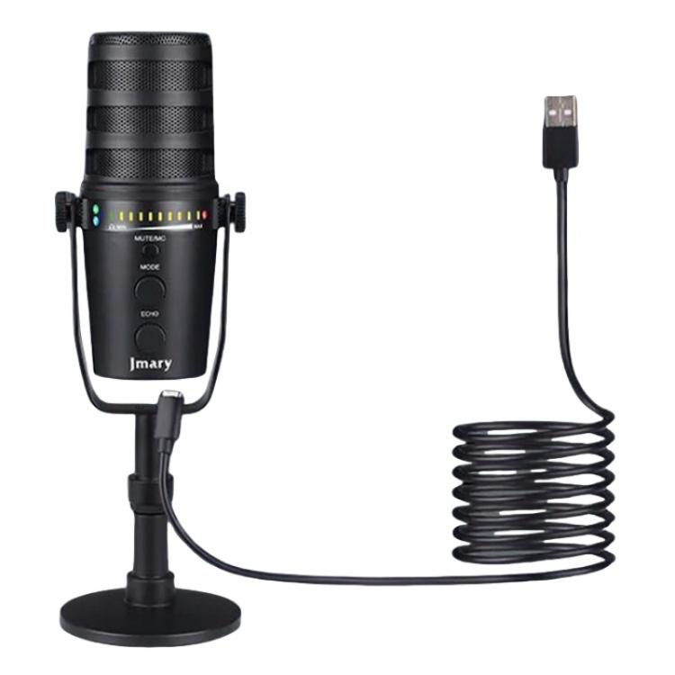 JMARY MC-PW12 360 Degree Rotating USB Desktop Microphone, MC-PW12
