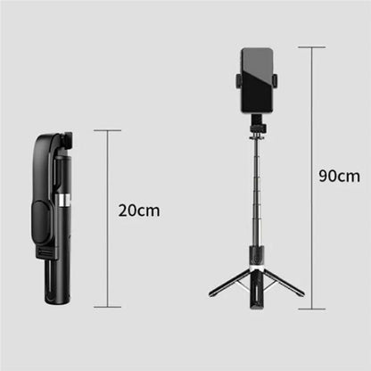 JMARY KT-219 Extendable Selfie Stick Tripod Stand  With Remote Control