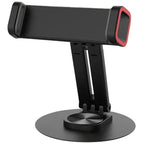 JMARY MK63 Foldable 360 Degree Rotating Base Desktop Phone Tablet Holder, MK63