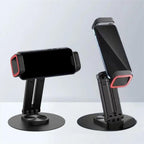 JMARY MK63 Foldable 360 Degree Rotating Base Desktop Phone Tablet Holder, MK63