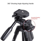 YUNTENG 5208 Professional Tripod Stand with BT Remote For DSLR SLR Camera Phone