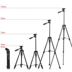 YUNTENG 5208 Professional Tripod Stand with BT Remote For DSLR SLR Camera Phone
