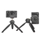 YUNTENG YT-228N 1 / 4 Screw Interface Phone SLR Camera Holder Portable Mini Selfie Stick Tripod, YT-228N