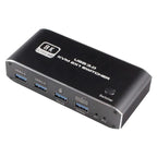 K4 Laptop Game Console 8K Ultra HD USB 3.0 KVM 2x1 Switcher 2 In 1 Out HDMI 2.1 Converter, K4