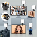 C49 Dual Side Fill Light Mini Portable 3 Color Temperatures Photography Video Light, C49