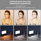 T140 Portable Clip Fill Light Phone Camera Tablet Video Live Selfie Fill Light, T140