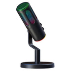 SU8 RGB Light Noise Reduction Desktop Microphone for Live Streaming / Recording / Gaming, SU8