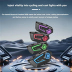 JYD-C50 Rhythm Light Motorcycle Helmet Wireless Bluetooth Music Headset, JYD-C50