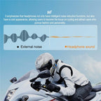 JYD-C68 Motorcycle Riders Helmet Hands-Free Wireless Bluetooth Music Headset, JYD-C68
