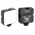 JMARY FM-59R Dimmable Video Recording Mini Fill Light with 3 Cold Shoe Mounts, FM-59R