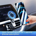 JMARY MH-78 Strong Magnetic Absorption Cell Phone Holder Bracket Car Air Vent Phone Mount, MH-78