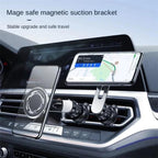 JMARY MH-78 Strong Magnetic Absorption Cell Phone Holder Bracket Car Air Vent Phone Mount, MH-78