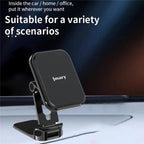 JMARY MH-82 Car Dashboard Zinc Alloy Foldable Magnetic Phone Holder, MH-82
