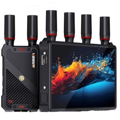 VRRIIS 083P Wth Screen Support 1TX to 5RX 400m Wireless HDMI Transmitter Receiver, US Plug, UK Plug, EU Plug, AU Plug