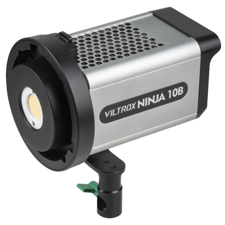 VILTROX Ninja 10B 2800-6800K Photography Studio Streaming Fill Light 120W LED Video Light, US Plug, UK Plug, EU Plug