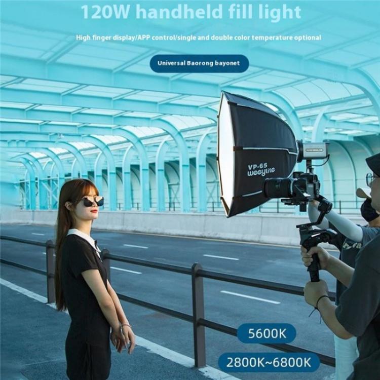 VILTROX Ninja 10B 2800-6800K Photography Studio Streaming Fill Light 120W LED Video Light, US Plug, UK Plug, EU Plug