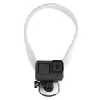 C071 Neck Strap Mount Silicone Metal Bracket For GoPro / Insta360 / DJI Action Cameras, Action Cameras Bracket