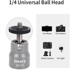 JMARY MT-21 Aluminum Alloy Tripod Extension Rod Desktop Livestream Shooting Arm, MT-21