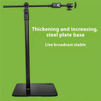 YUNTENG VCT-838 Phone Camera Livestream Overhead Shooting Monopod Stand with Remote Control, VCT-838