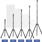 YUNTENG VCT-5228 Photography Live Streaming Aluminum Alloy Extendable Tripod, VCT-5228