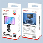 JMARY FM-150RGB For Smartphone Laptop Camera Portable LED RGB Photography Video Light, FM-150RGB
