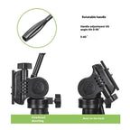 YUNTENG 638 Aluminum Alloy Extendable Stand Phone Holder Camera Tripod Monopod, 638