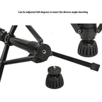 YUNTENG 638 Aluminum Alloy Extendable Stand Phone Holder Camera Tripod Monopod, 638