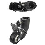 YUNTENG VCT-800 Studio Photography Light Stand Rollers 3Pcs Tripod Caster Wheels, VCT-800