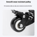 YUNTENG VCT-800 Studio Photography Light Stand Rollers 3Pcs Tripod Caster Wheels, VCT-800