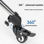 YUNTENG VCT-800 Studio Photography Light Stand Rollers 3Pcs Tripod Caster Wheels, VCT-800