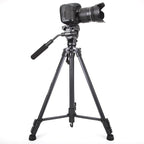 YUNTENG VCT-391RM Portable Live Streaming Stand for Sony JVC Canon Camera Tripod, VCT-391RM