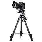 YUNTENG VCT-60 Retractable Tripod Stand For Smartphones DSLR Mirrorless Cameras, VCT-60