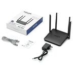 WAVLINK WN530HG4 Home Gigabit Ethernet MU-MIMO Router AC1200 Dual Band Router, US Plug, UK Plug, EU Plug, AU Plug
