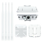 WAVLINK WN588HA2 AP Repeater WiFi Signal Booster AC1200 Dual Band WiFi Extender, US Plug, UK Plug, EU Plug, AU Plug