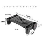 F088 Hot Shoe Mount Large Tablet Clamp Multi-Function Universal Phone Tablet Holder, F088