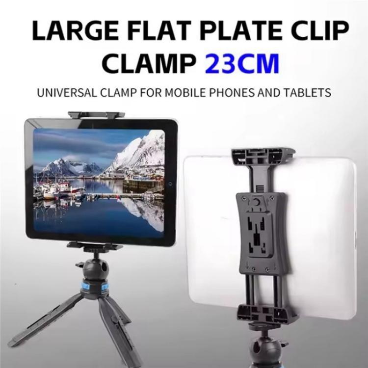F088 Hot Shoe Mount Large Tablet Clamp Multi-Function Universal Phone Tablet Holder, F088