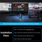 WAVLINK WL-UG69PD13Pro DisplayLink Docking Station 15 in 1 USB-C Hub for MacBook Laptop, UG69PD13Pro
