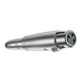 JUNSUNMAY XLR Female to 6.35mm Female Audio Adapter, XLR Female to 6.35mm Female