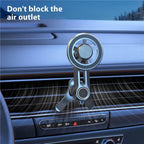 V005 360 Degree Rotatable Air Vent Holder Bracket Compatible With MagSafe Car Phone Mount, V005 (Gear Type), V005 (Single Hole)