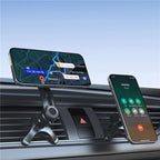 V005 360 Degree Rotatable Air Vent Holder Bracket Compatible With MagSafe Car Phone Mount, V005 (Gear Type), V005 (Single Hole)
