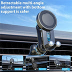 V004 Adjustable Angle Cellphone Bracket Compatible MagSafe Car Phone Holder Air Vent Mount, V004