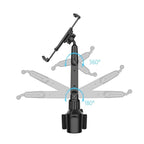 CUP-B18 Universal Car Cup Holder Mount Long Arm Bracket, CUP-B18