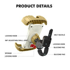Z012 360 Degree Rotation Universal Cellphone Holder Motorcycle Bicycle Handlebar Phone Mount