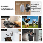 X037 360 Degree Adjustable Magnetic Base Phone Holder for Gym Equipment, X037