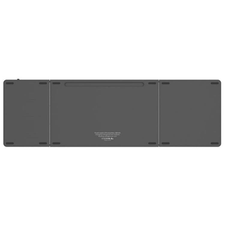 KF86 MAX Foldable Wireless Bluetooth-Compatible Keyboard With Touchpad, With Touchpad