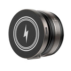 D1W Wireless Charger Magnetic Car Phone Holder Foldable Vacuum Suction Phone Mount Stand, D1W