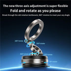 D1X Hands-Free Suction Cup Phone Holder Foldable Vacuum Magnetic Car Phone Mount, D1X